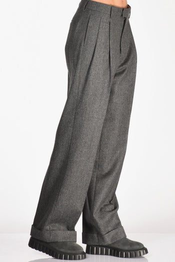 Pantalone Simona Grigio Donna - 5