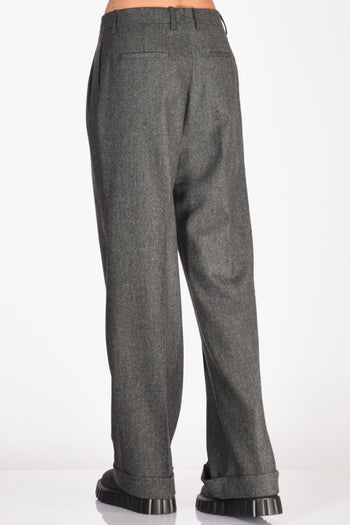 Pantalone Simona Grigio Donna - 6