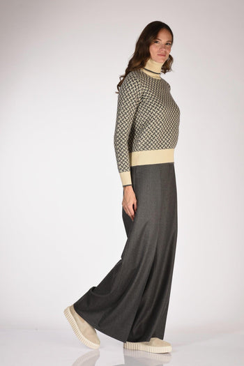 Pantalone Nina Grigio Donna - 2