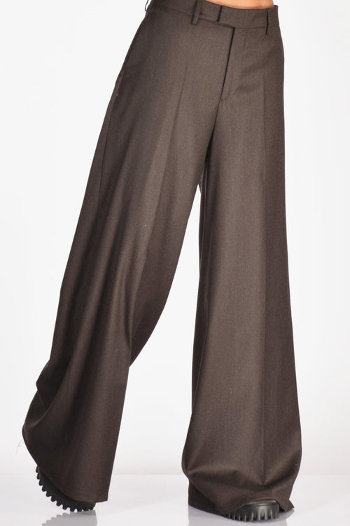 Pantalone Nina Marrone Donna
