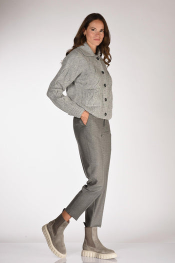 Pantalone Brigitta Grigio Donna - 2