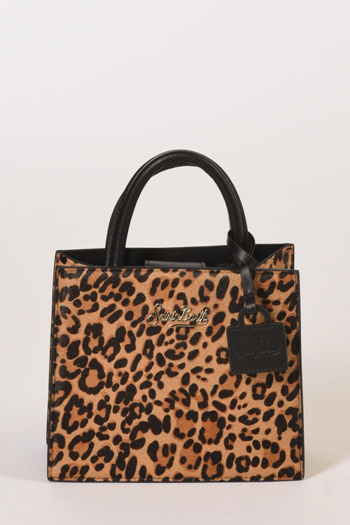 Saint Barth Borsa Mini Beige/nero Donna