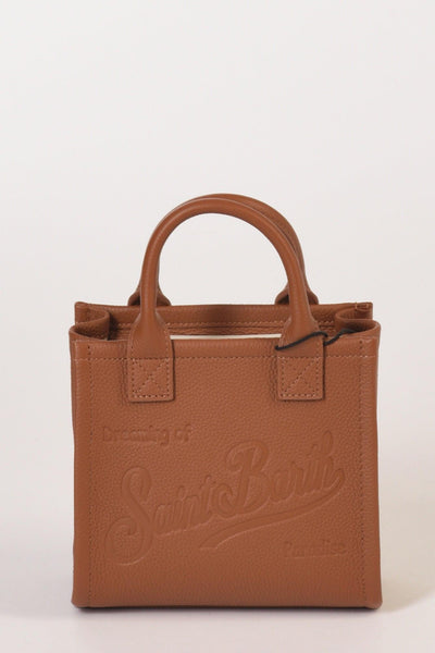 Saint Barth Vanity Mini Beige Cuoio Donna