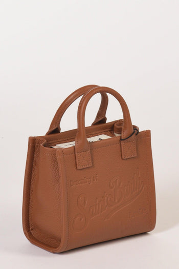 Saint Barth Vanity Mini Beige Cuoio Donna - 3