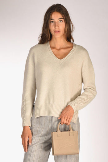 Saint Barth Vanity Mini Beige Donna - 2