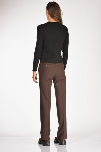 Maglia Cardigan Nero Donna - 5