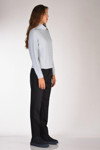 Maglia Cratere Azzurro Donna - 4