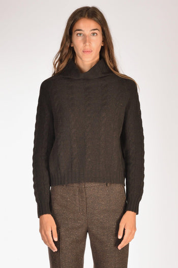 Maglia Cratere Marrone Donna - 2