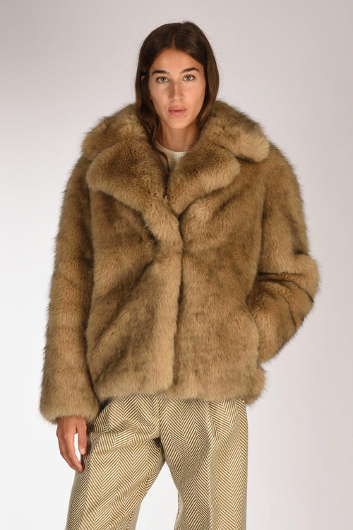 Ecofur Valentina Beige Donna