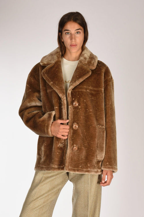 Ecofur Ruby Beige Scuro Donna