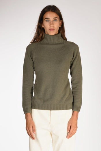 Collo Alto Verde Donna - 2