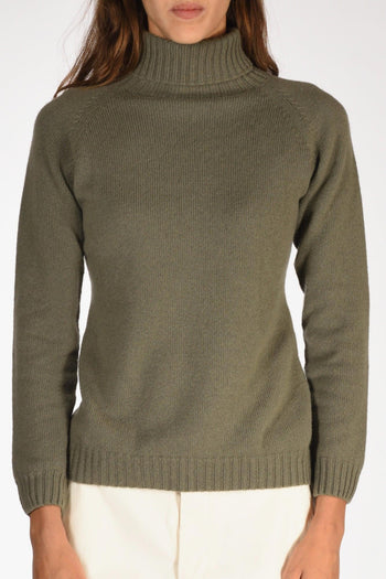 Collo Alto Verde Donna - 3