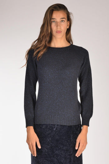 Maglia Giro Blu/bluette Donna - 2