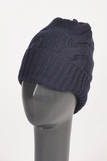 Cappello Treccia Blu Donna - 2