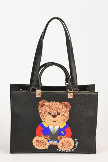 Paris Borsa Marvin Tote Nero Donna - 3