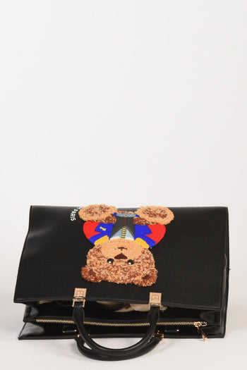 Paris Borsa Marvin Tote Nero Donna - 7