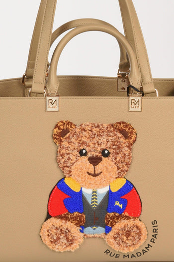 Paris Borsa Marvin Tote Beige Donna - 4