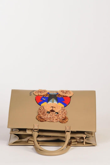 Paris Borsa Marvin Tote Beige Donna - 7