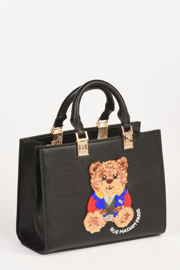 Paris Borsa Marvin Mini Nero Donna - 3
