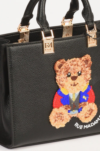 Paris Borsa Marvin Mini Nero Donna - 4