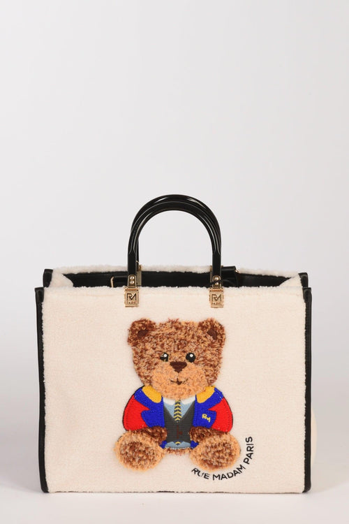 Paris Borsa Marvin Tote Bianco Naturale Donna