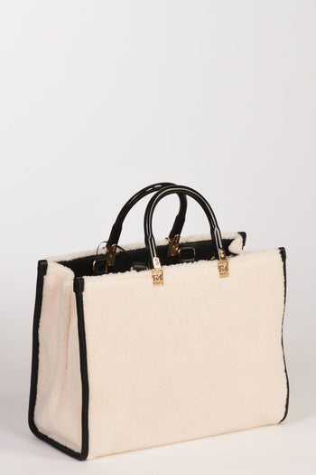 Paris Borsa Marvin Tote Bianco Naturale Donna - 5
