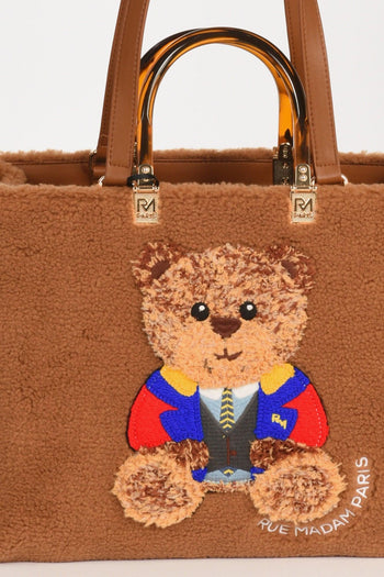 Paris Borsa Marvin Tote Beige Donna - 4