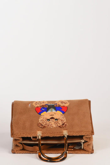 Paris Borsa Marvin Tote Beige Donna - 7