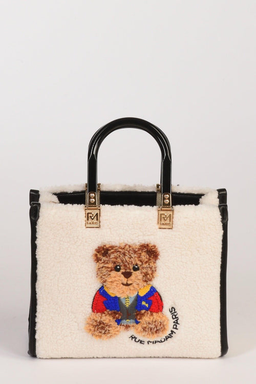 Paris Borsa Marvin Mini Bianco Naturale Donna