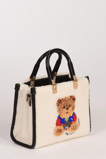 Paris Borsa Marvin Mini Bianco Naturale Donna - 3