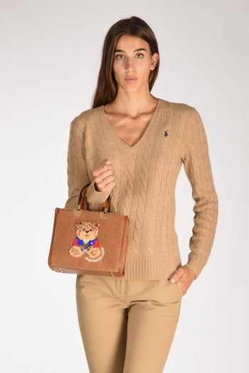 Paris Borsa Marvin Mini Beige Donna - 2