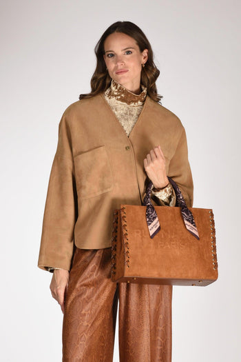 Paris Borsa Apache Tote Marrone Donna - 2