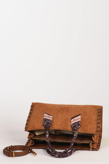 Paris Borsa Apache Tote Marrone Donna - 6