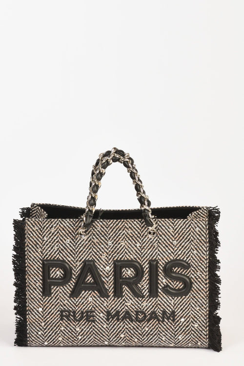 Paris Borsa Harris Nero Donna
