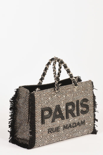 Paris Borsa Harris Nero Donna - 3
