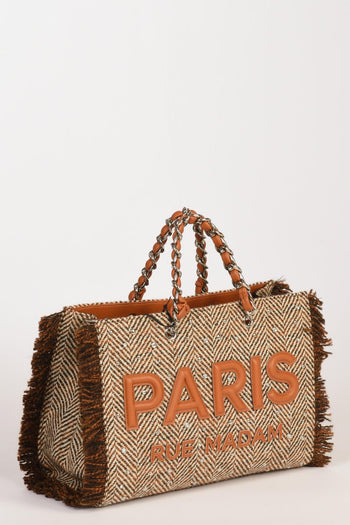 Paris Borsa Harris Beige/bianco Donna - 3