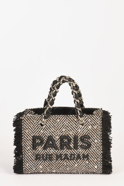 Paris Borsa Harris Nero Donna