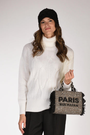 Paris Borsa Harris Nero Donna - 2