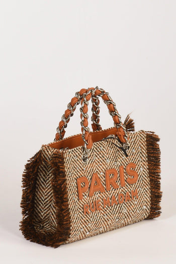 Paris Borsa Harris Beige/bianco Donna - 3