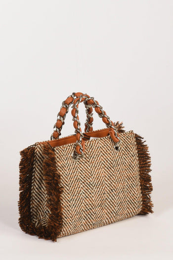 Paris Borsa Harris Beige/bianco Donna - 5