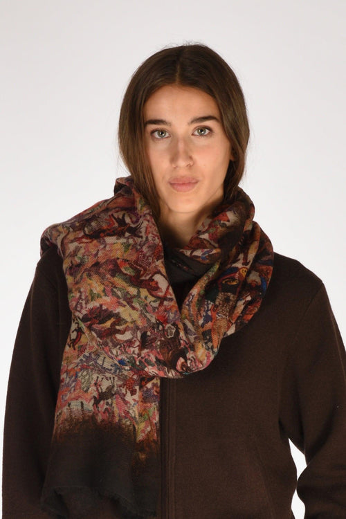 Sciarpa Ranch Multicolor Donna