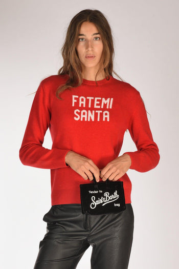 Saint Barth Phone Bag Nero Donna - 2