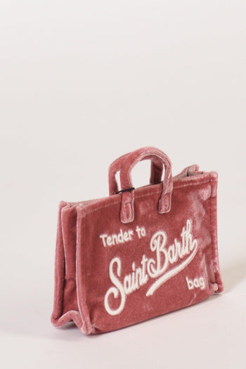 Saint Barth Phone Bag Rosa Scuro Donna - 3