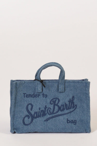 Saint Barth Phone Bag Azzurro Scuro Donna