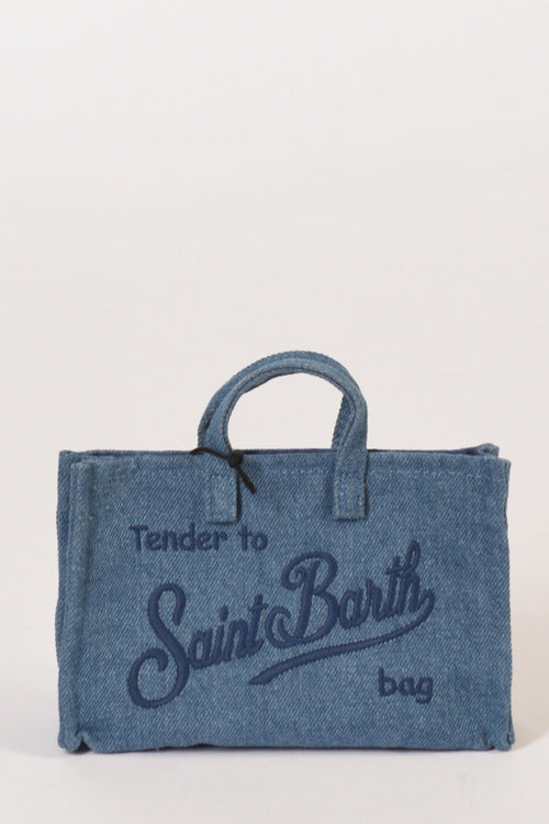 Saint Barth Phone Bag Azzurro Scuro Donna