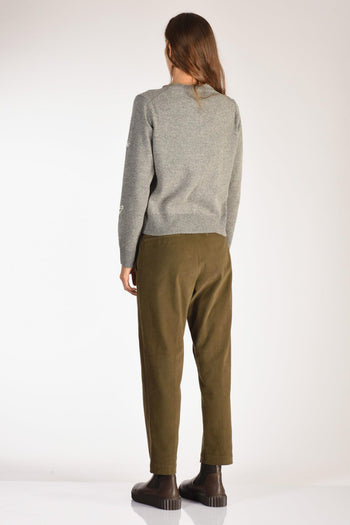 Saint Barth Maglia Sierra Grigio Donna - 5