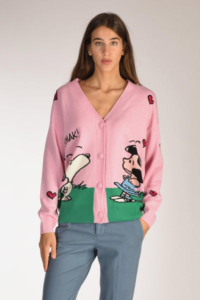 Saint Barth Maglia Sasi Rosa/multicolor Donna