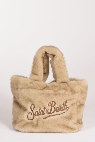 Saint Barth Borsa Colette Beige Donna