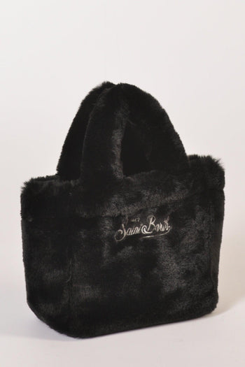 Saint Barth Borsa Vanity Mini Nero Donna - 4