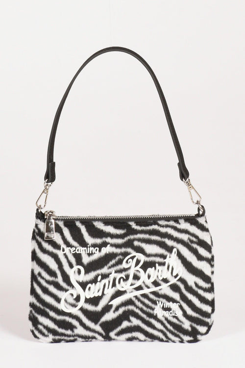 Saint Barth Borsa Parisienne M Bianco/nero Donna